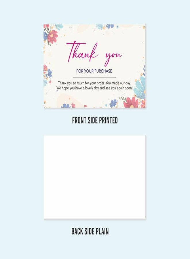 ESCAPER بطاقات شكر فاخرة من إسكيبر للأعمال - مجموعة من 50 بطاقة (3.5 × 2 بوصة) للاسترجاع والتقييمات والهدايا ومراجعات الأعمال - أظهر تقديرك بأناقة. - Image 2